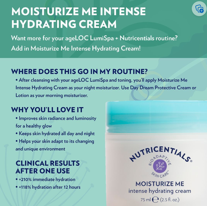 Nutricentials Moisturizers